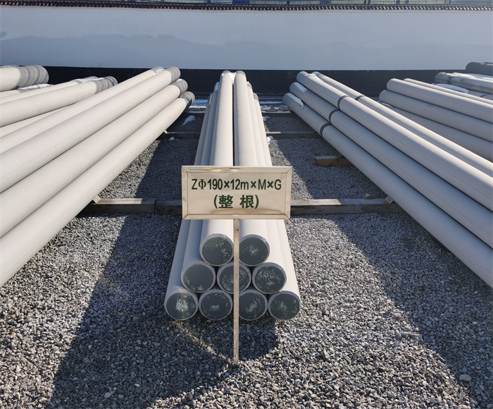 杜尔伯特190×12米钢筋混凝土水泥电线杆